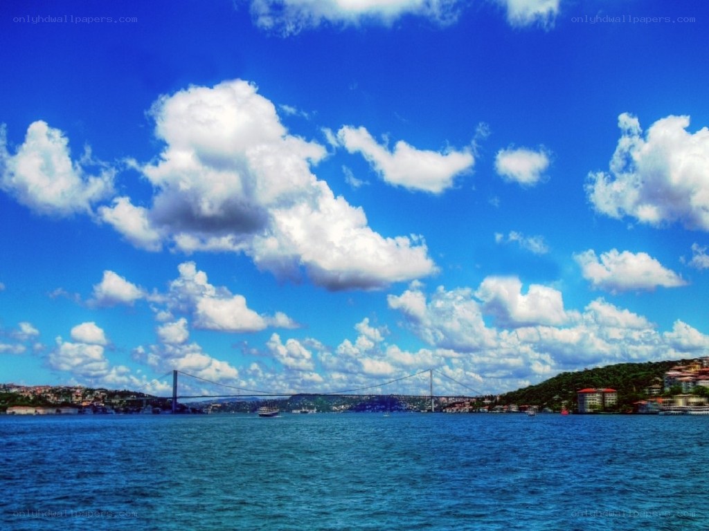 Bosphorus Bridge on a sunny day