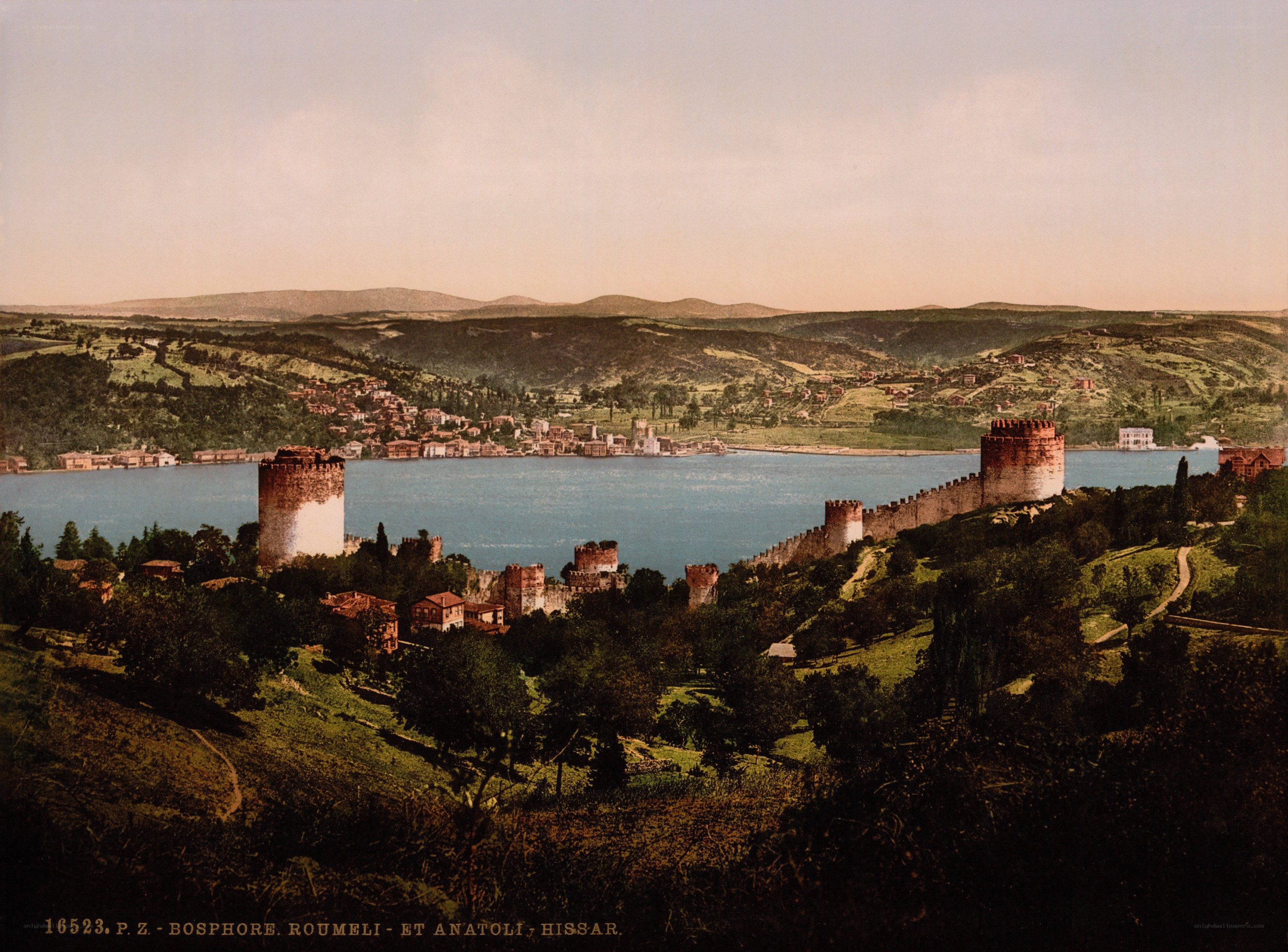 Bosporus and ancient fortifications