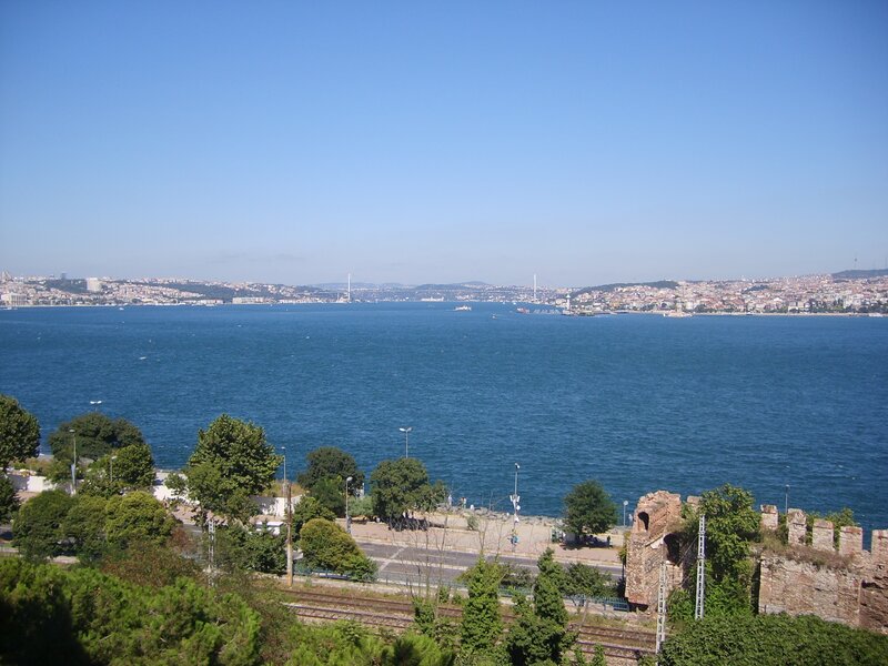 Bosporus Strait View — Blue