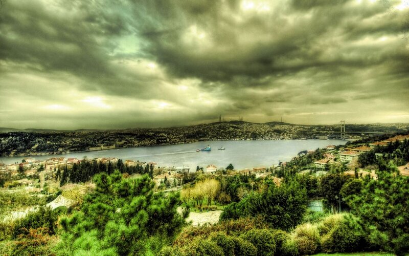 Bosporus Strait View