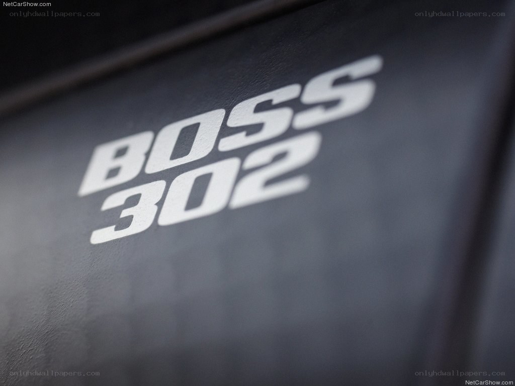 Boss 302 car emblem