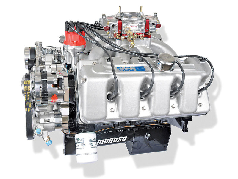 Boss 520 engine assembly