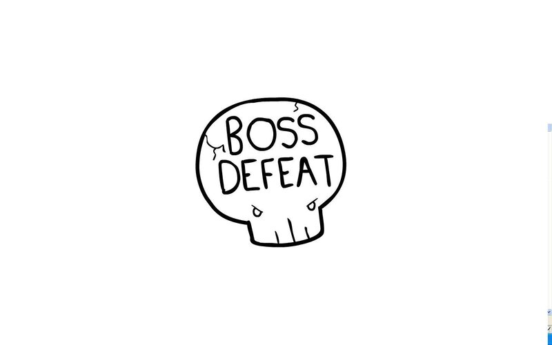 Boss Defeat Skull Icon