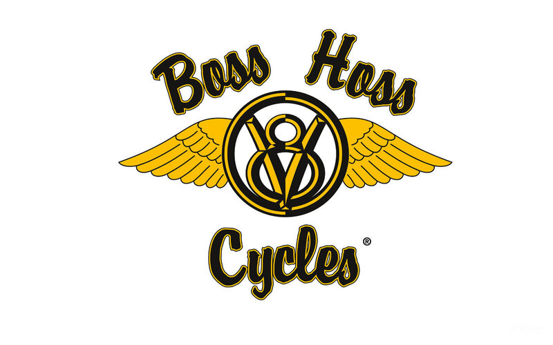 Boss Hoss Cycles Logo — Yellow
