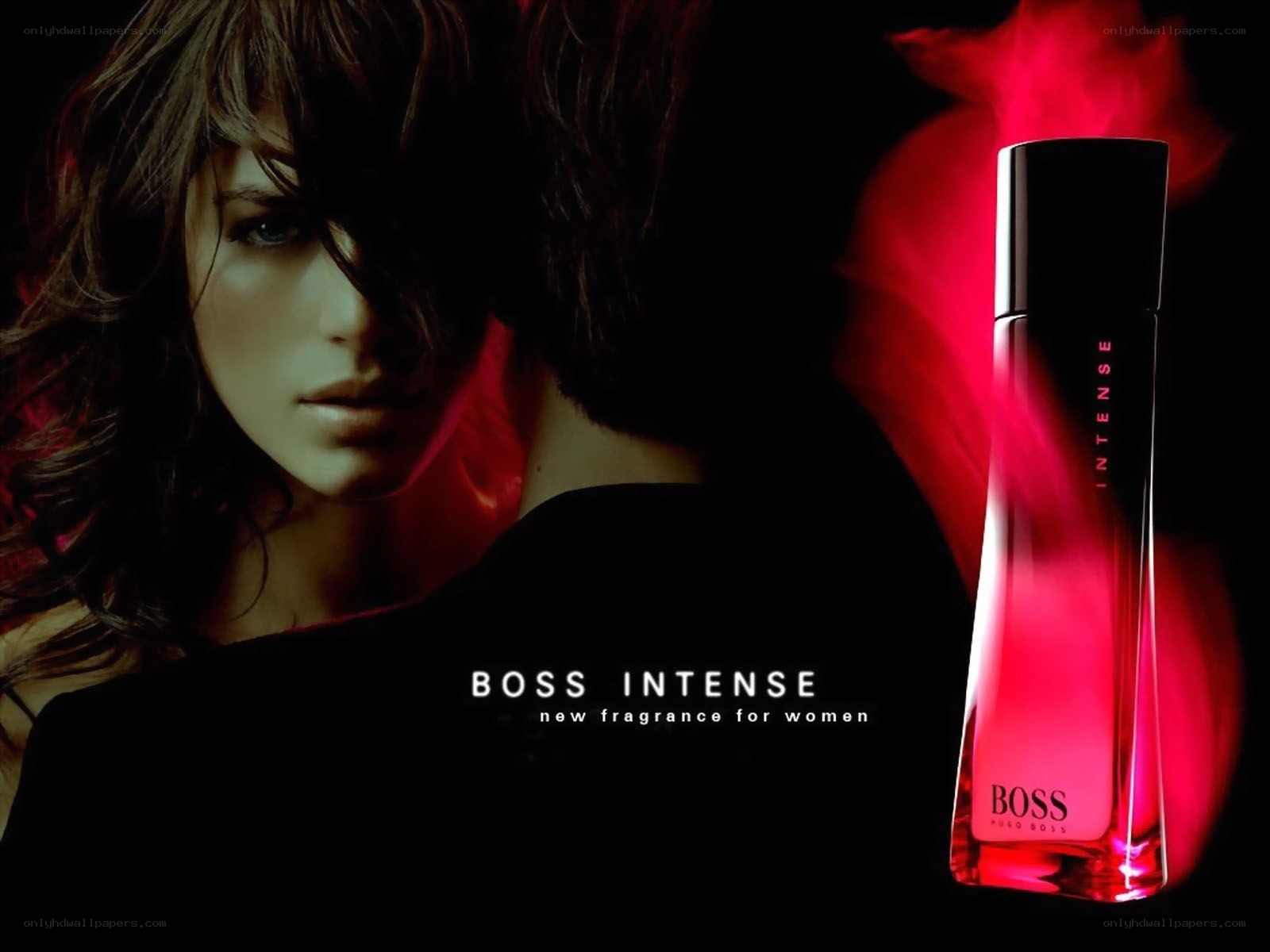 Boss Intense fragrance ad