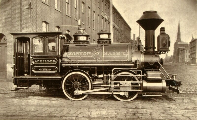 Boston and Maine locomotive