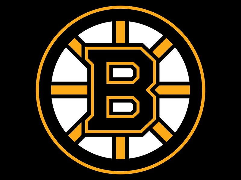 Boston Bruins Logo — Black, Bold