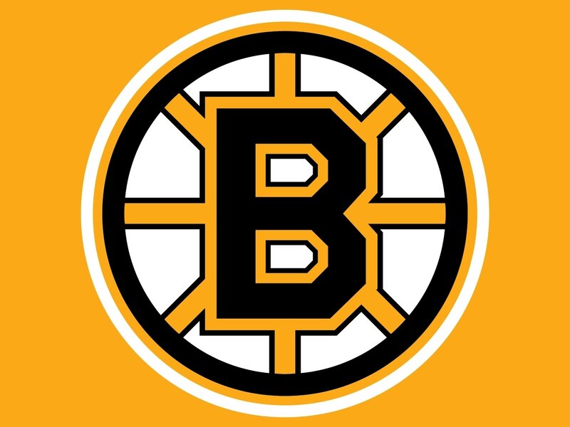 Boston Bruins Logo — Orange