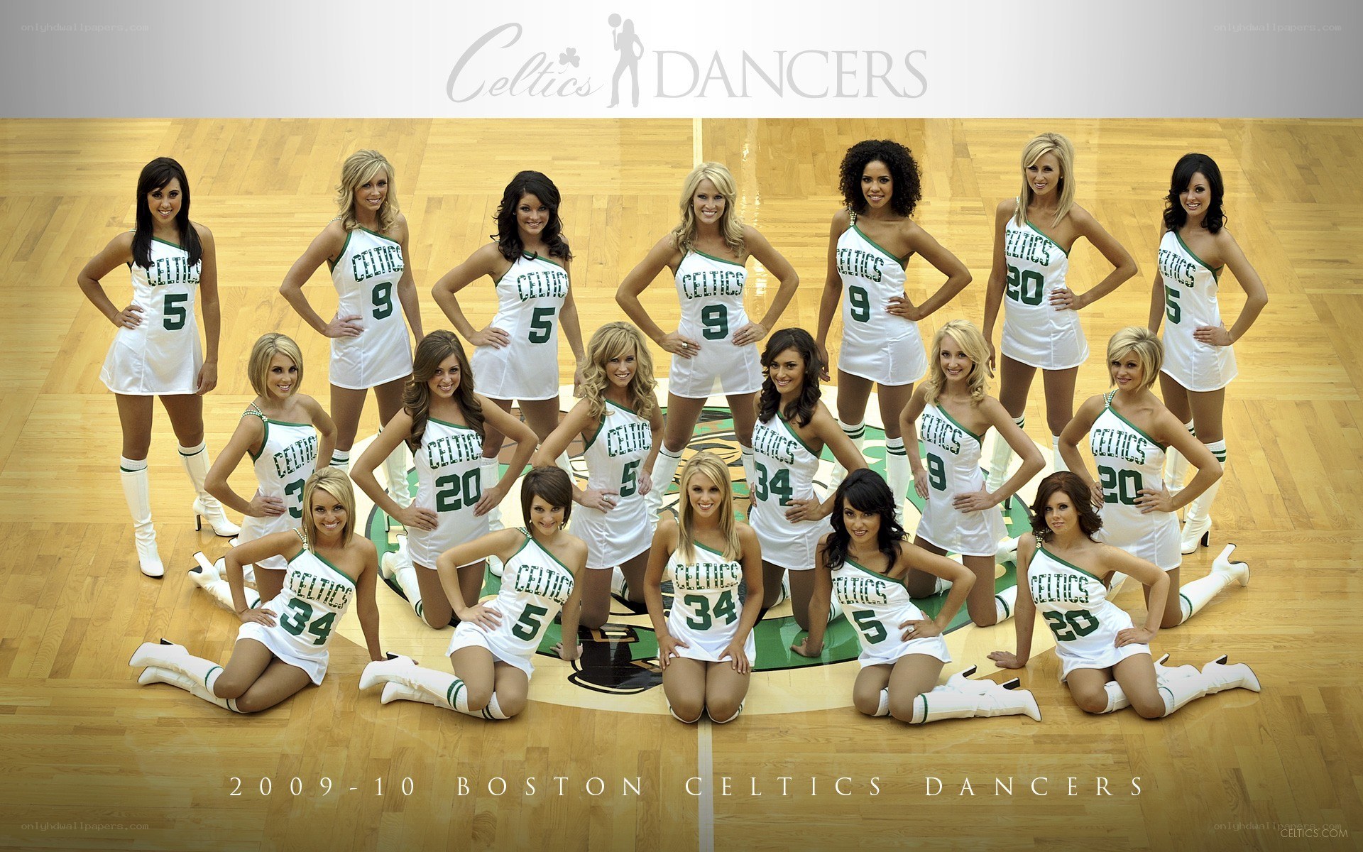 Boston Celtics Dancers 2009-10