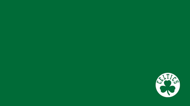 Boston Celtics Logo — Green, Minimalist