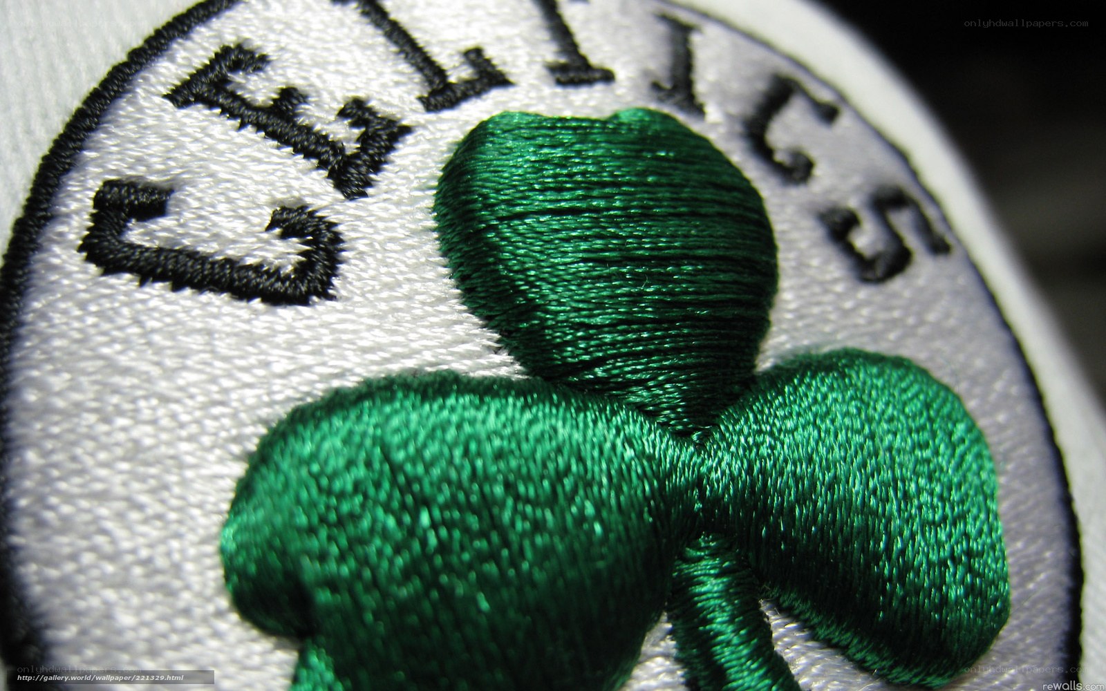 Boston Celtics logo patch