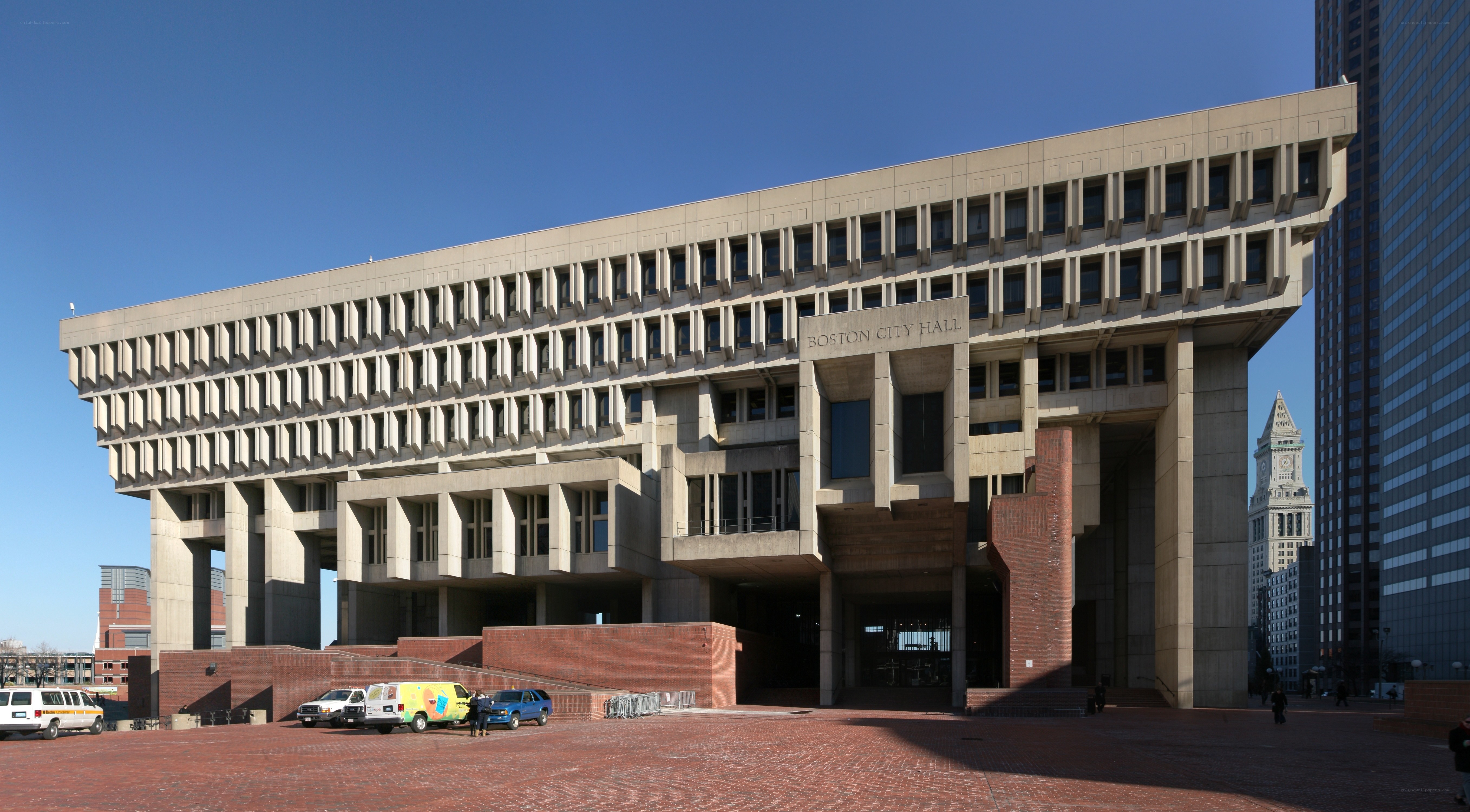 Boston City Hall building
