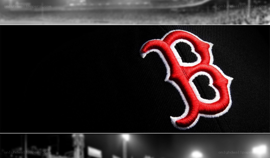 Boston Red Sox logo on cap