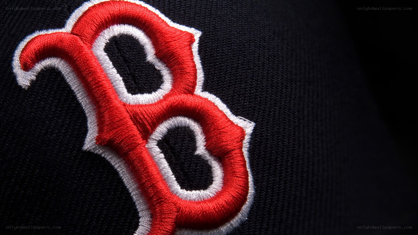 Boston Red Sox logo on cap