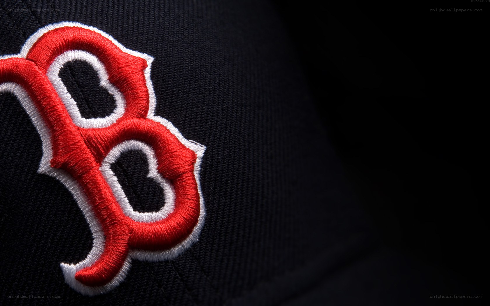 Boston Red Sox logo on cap
