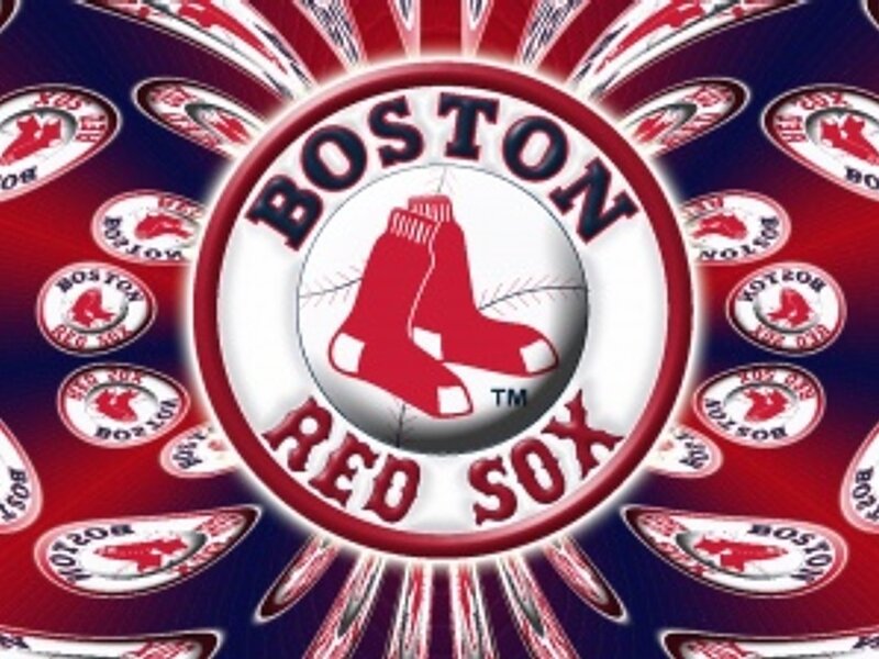 Boston Red Sox logo pattern