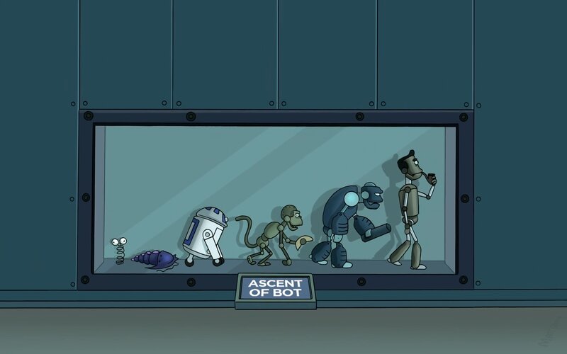 bot evolution exhibit