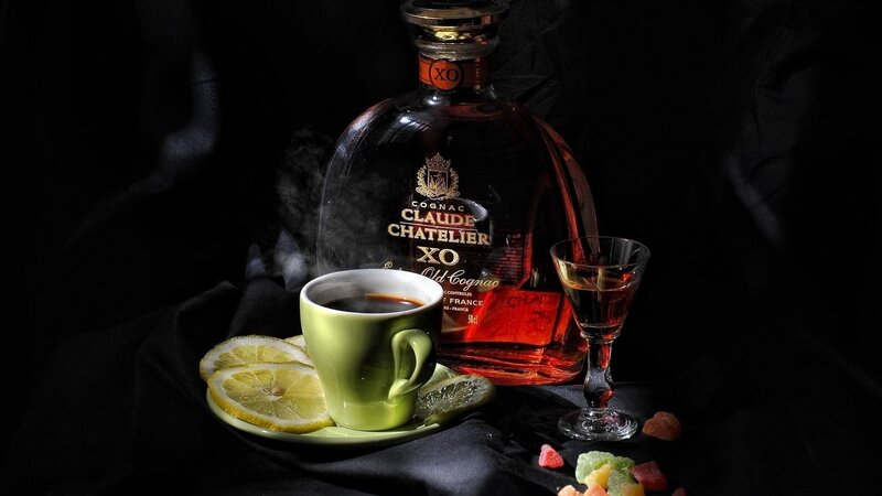 Bottle of Cognac