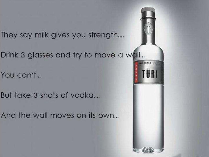 Bottle of TÜRI Vodka