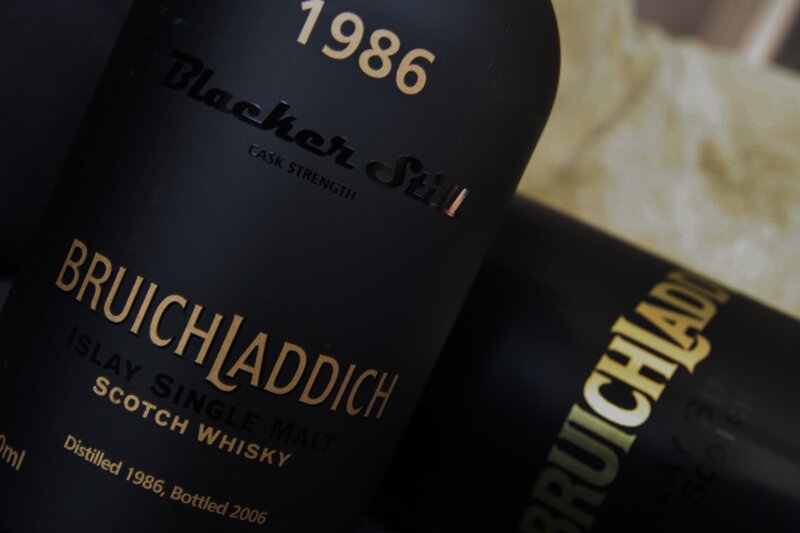 Bottle of Whisky — Black, Dramatic