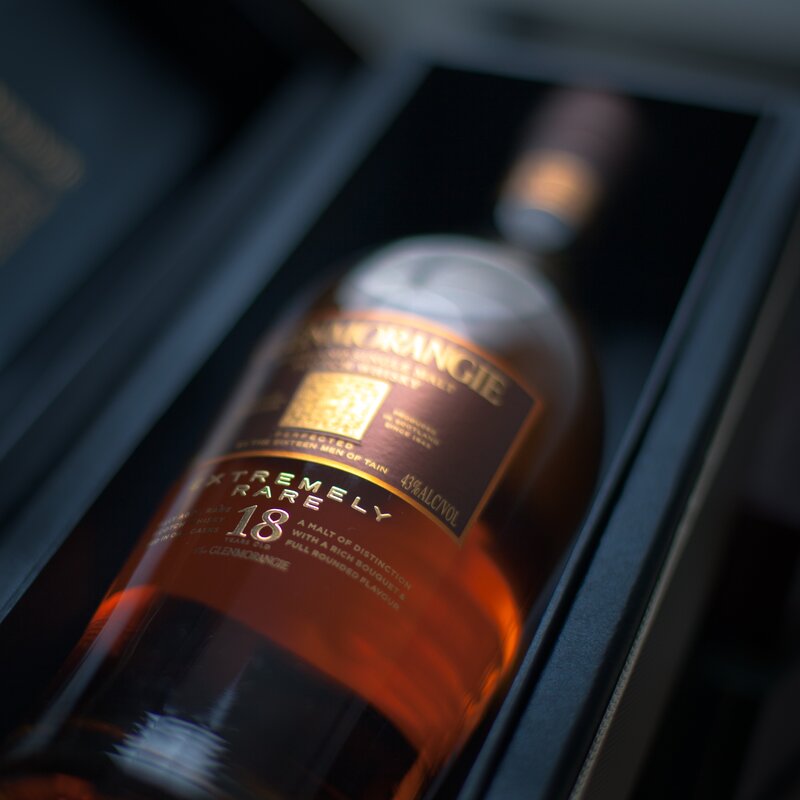 Bottle of Whisky — Brown, Dramatic, Photograph