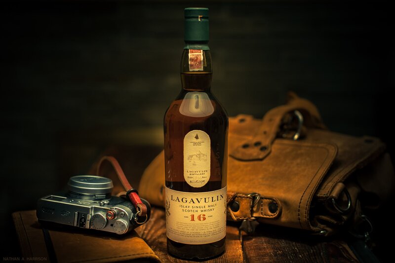 Bottle of Whisky — Brown, Dramatic