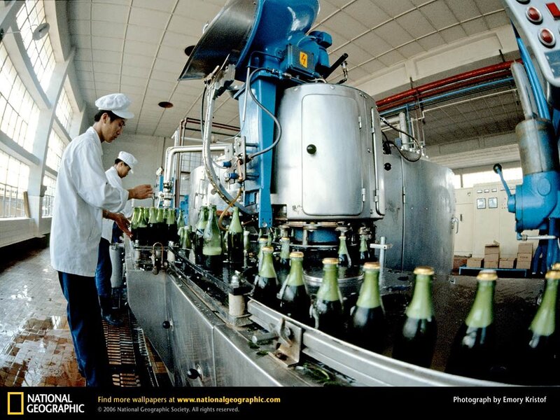 Bottle production line