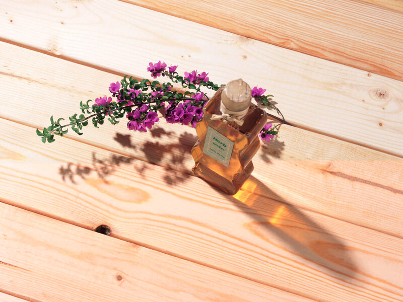 Bottle with Flowers