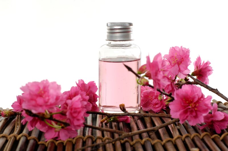 Bottle with Pink Liquid — Serene