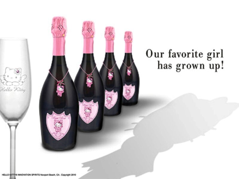 Bottles of Sparkling Wine