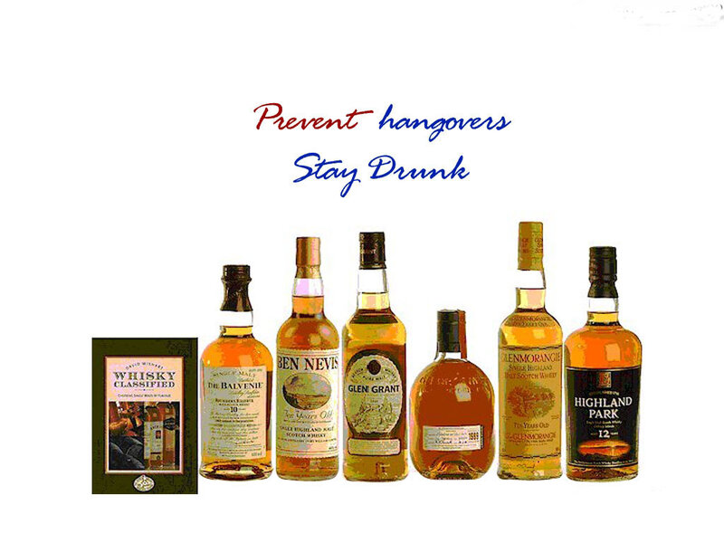 Bottles of Whisky