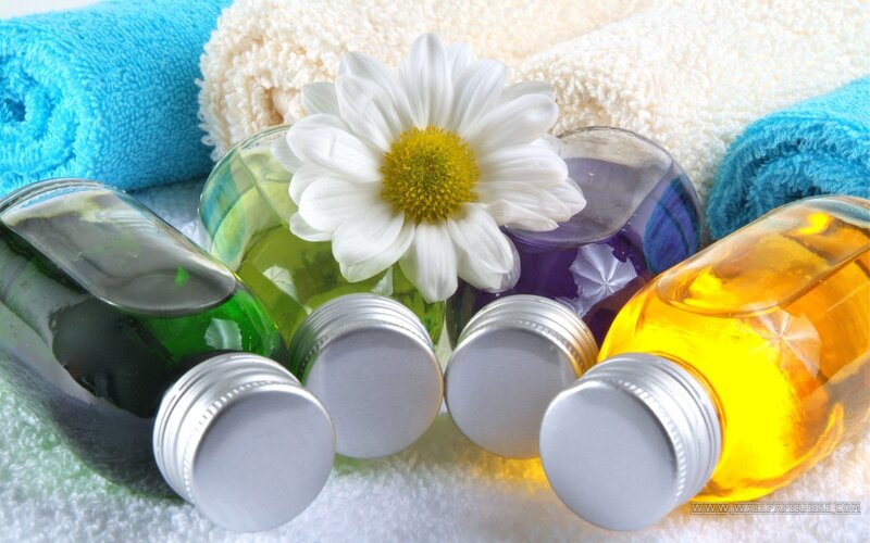 Bottles with Flower