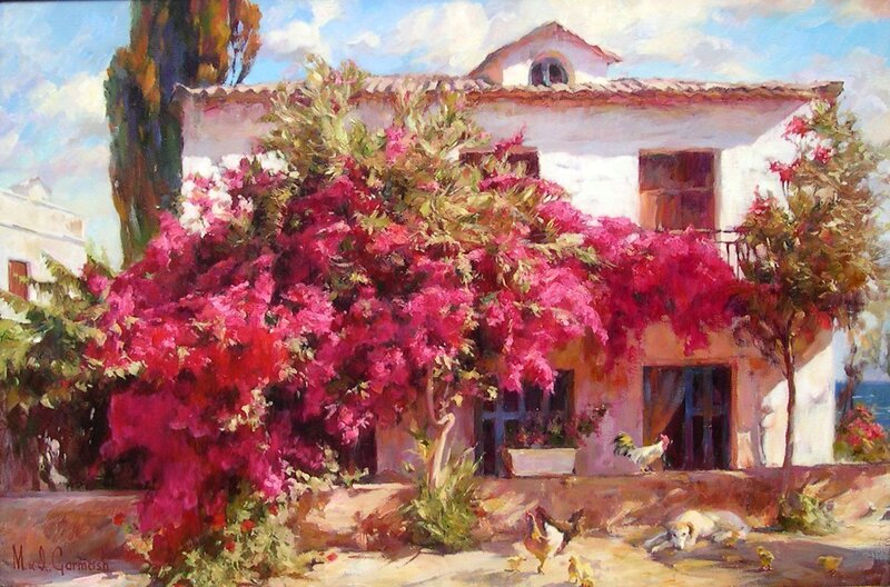 Bougainvillea Bush — Pink, Serene