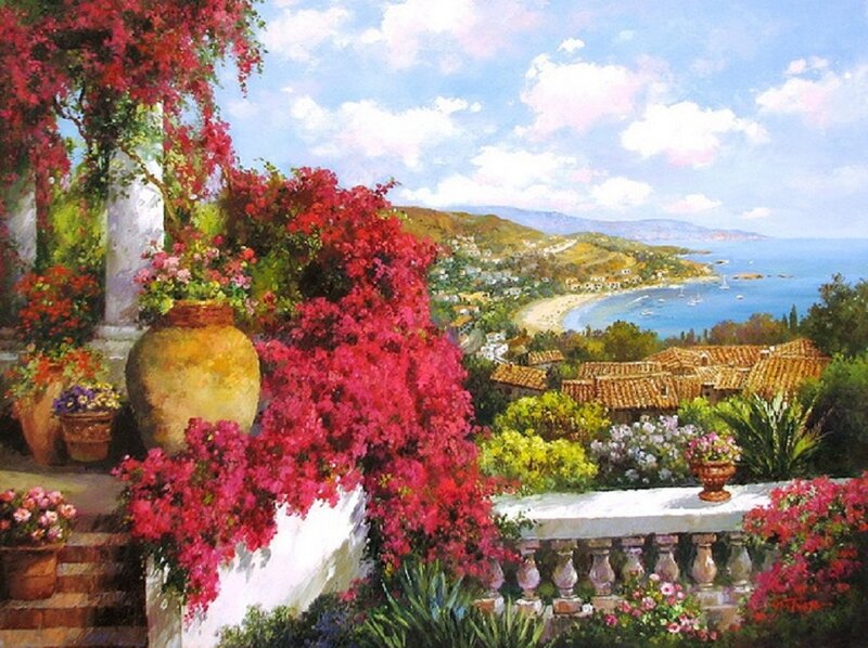 Bougainvillea Garden View