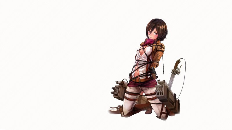 Bound Female Soldier