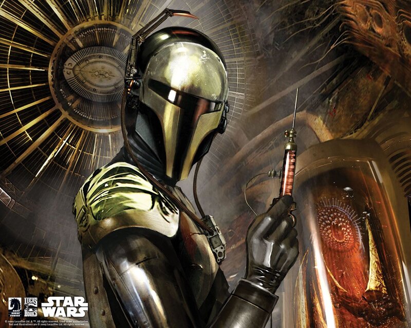 Bounty Hunter in Armor
