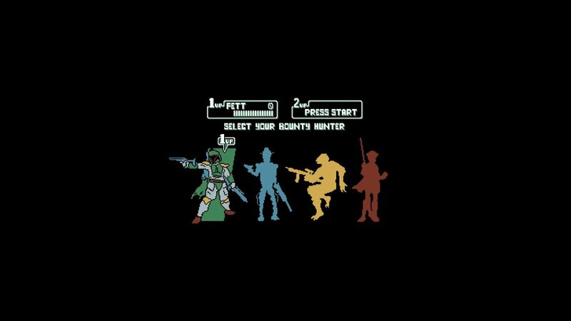 Bounty Hunter Selection Screen