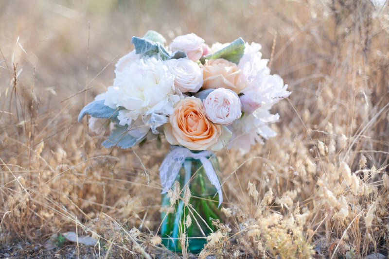 Bouquet in Glass Jar