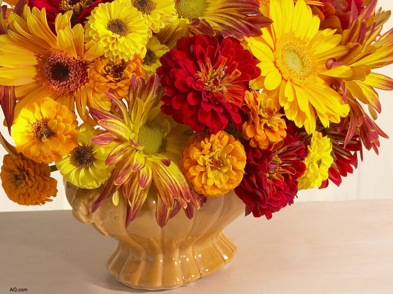 Bouquet of Autumn Flowers