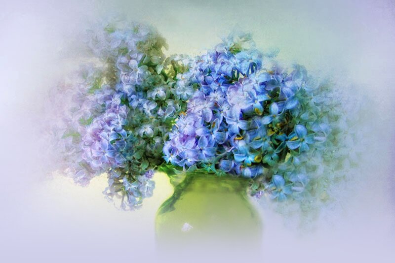 Bouquet of Blue Flowers