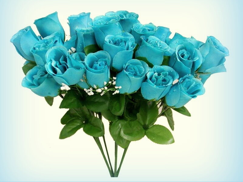 Bouquet of Blue Roses — Calm