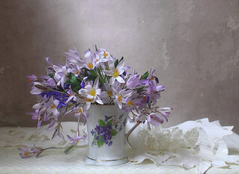 Bouquet of Crocuses