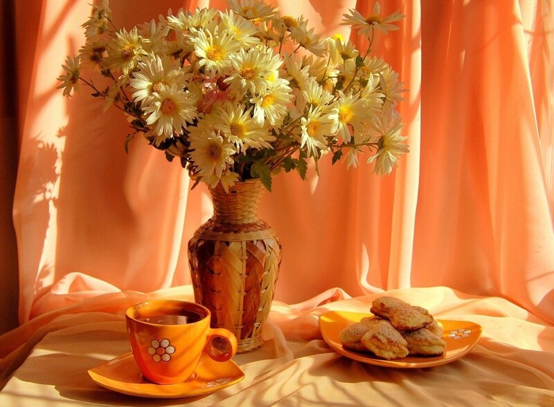 Bouquet of Daisies — Orange