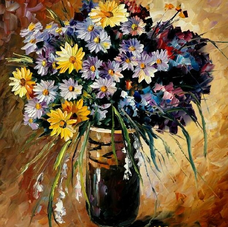 Bouquet of Daisies — Yellow, Bright
