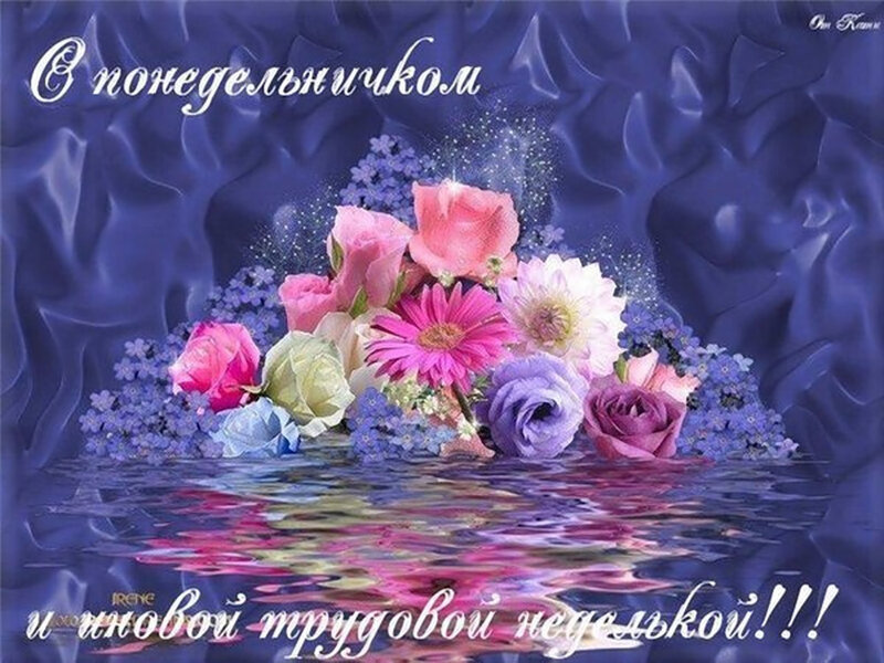 Bouquet of Flowers — Blue, Calm