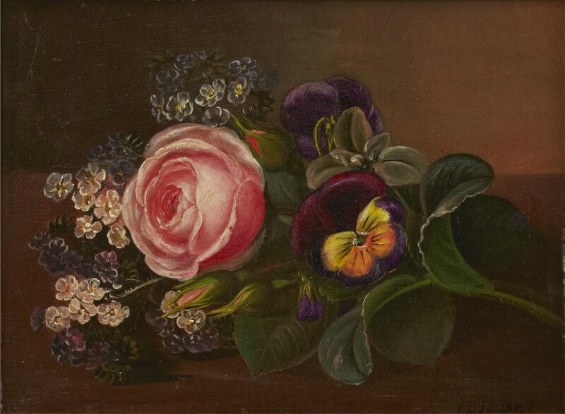 Bouquet of Flowers — Brown, Calm