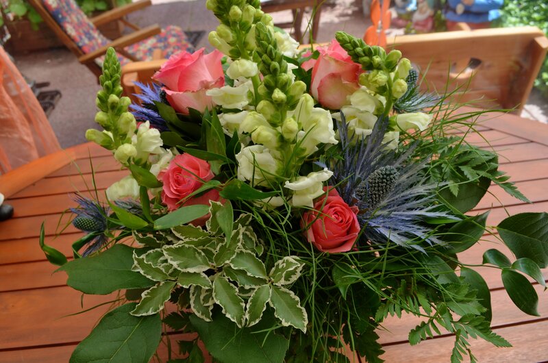 Bouquet of Flowers — Green, Calm, Afternoon