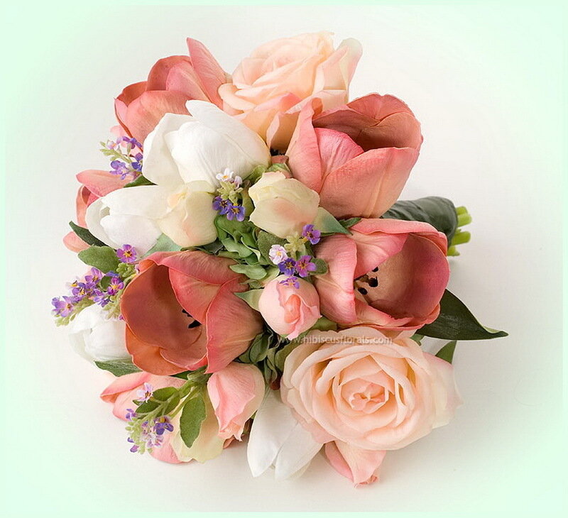 Bouquet of Flowers — Pink, Calm, Photograph