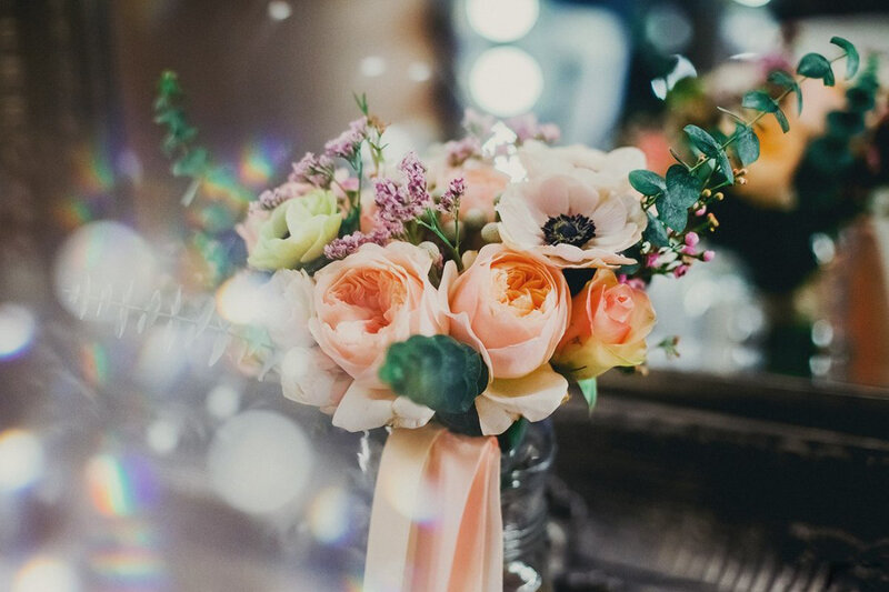 Bouquet of Flowers — Pink, Soft, Photograph