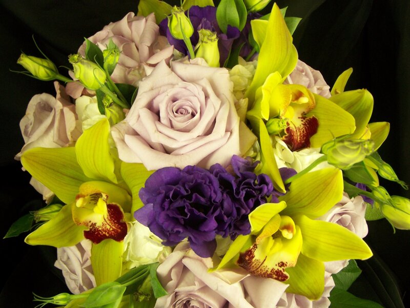 Bouquet of Flowers — Purple, Calm, Photograph